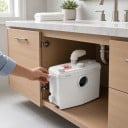Pompa de măcinare pentru WC 1200 W Înălțime de pompare 10 m și debit 180 l/min 4 intrări FLO1200 Albă Pentru toaletă și duș În subsol și spălătorie 7