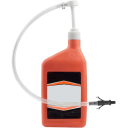 Pompa de transfer 19 x 3,1 cm Țeavă 37 cm Pompa manuală din plastic pentru lichide Pompa portabilă universală pentru apă combustibil ulei 2