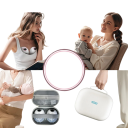 Pompa electrică de sân portabilă cu 4 moduri și 36 de niveluri de aspirație 19 mm 24 mm PP silicon fără fir pentru extragerea laptelui matern 5