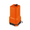 Pompa electrică de sucțiune a uleiului 12 V 60 W pentru extragerea uleiului de motor și motorină cu furtunuri și cleme portocalie pentru mașini 5