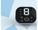 Pompă electrică dublă pentru laptele matern cu pernă de masaj Programe și viteze de extragere Control tactil Sticle de 150 ml Încărcare prin USB 2