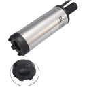 Pompa elettrica per carburante 12 V per il travaso di acqua e olio Acciaio inossidabile Uso universale per veicoli e officine 2