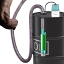 Pompe à carburant submersible sans fil 40–60 l/min diamètre 38 mm batterie 18V compatible Makita pour le transfert de diesel, d'eau et d'huile 5