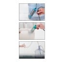 Pompe submersible électrique pour diesel et eau 12 V 30 l/min 100 W turquoise en alliage d'aluminium avec filtre en acier inoxydable pour le transfert 7