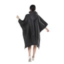 Poncho regenjas met capuchon losse pasvorm 130 × 30 × 110 cm lichte bescherming tegen regen wandelen reizen buitengebruik 6