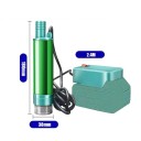 Ponorné akumulátorové palivové čerpadlo 40–60 l/min priemer 38 mm 18V batéria kompatibilná s Makita na prečerpávanie nafty, vody a oleja 7