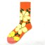 Ponožky s potiskem květin 7