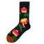 Ponožky s potiskem květin 10