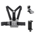 Poprigo no corpo com suporte para câmara e telemóvel 1