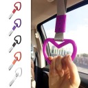 Popruh avec poignée pour voiture en forme de cœur 3