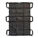 Popruh na přenos pacienta prošívaná zesílená podložka s madly rozměr 110 x 70 cm pro přesun seniorů a nemobilních osob z lůžka i na vozík 2