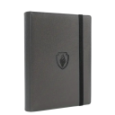 Pořadač na karty s elastickým uzávěrem 32 x 25,5 x 3 cm PU obal organizér sběratelských karet a herních karet 3