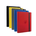 Pořadač na karty s elastickým uzávěrem 32 x 25,5 x 3 cm PU obal organizér sběratelských karet a herních karet 11