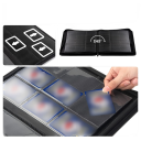 Pořadač na karty se zipem 35,5 x 27 x 4,5 cm organizér sběratelských a herních karet s uzavíráním pro bezpečné uložení 10