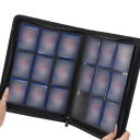 Pořadač na karty se zipem 35,5 x 27 x 4,5 cm organizér sběratelských a herních karet s uzavíráním pro bezpečné uložení 12