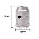 Porakruunu 55×70 mm ontto runko metalliversio suurempien reikien poraamiseen rakennusmateriaaleissa 2