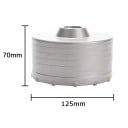 Poravasara 125×70 mm ontto kärki metallirakenne suurten reikien poraamiseen rakennusmateriaaleissa 2