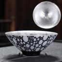 Porcelænskop med sølvornamenter 8