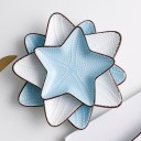 Porcelænstallerken søstjerne 2 stk. 1