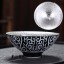 Porcelánový šálek se stříbrnými ornamenty 4