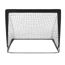 Porta calcio pieghevole portatile 120 x 90 x 90 cm Rete da allenamento per bambini da giardino Resistente alle intemperie Pieghevole con borsa da trasporto 2