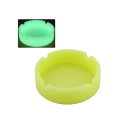 Porta cenere in silicone portatile 8,3 cm Luminoso di notte Resistente al calore Porta cenere rotondo morbido ecologico per casa ufficio hotel bar 7
