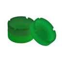 Porta cenere in silicone portatile 8,3 cm Luminoso di notte Resistente al calore Porta cenere rotondo morbido ecologico per casa ufficio hotel bar 3