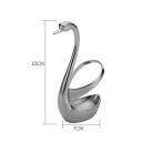 Porta cubiertos en forma de cisne 4