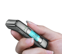 Portable Alcohol Tester with LCD Display Charging via Cable Breath Analyser with Three Light Indicators Driving Under Influence Detector 2
