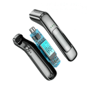 Portable Alcohol Tester with LCD Display Charging via Cable Breath Analyser with Three Light Indicators Driving Under Influence Detector 3