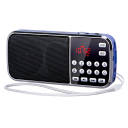 Portable AM/FM Radio Pocket Radio with Bluetooth and MP3 Digital Wireless Radio Built-in LED Light 12.6 x 2.5 cm 3