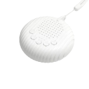 Portable Baby Sleep Machine with 10 Soothing Sounds, Adjustable Volume, Built-in Rechargeable Battery, USB, White Colour 2