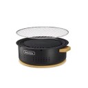 Portable Charcoal Grill Stainless Steel Folding Camping BBQ Grill Tabletop Grill for Garden Picnic Travel Outdoor Black 1