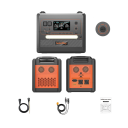 Portable Charging Station SOLARPLAY Q2402M 2500 W 2304 Wh LiFePO4 Battery 38.9 x 28 x 34.2 cm Black-Orange for Camping and Home 2