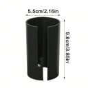 Portable Cylindrical Wrapping Paper Cutter 9.8 x 5.5 cm Multi-coloured Plastic for Gift Wrapping Rolls Household 3