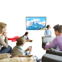 Portable Folding Projection Screen 213 cm 84" 16:9 White Screen 186x105 cm Indoor and Outdoor Use Laser Projection Support 3