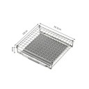 Portable Gas Grill 13.5 x 13 x 4 cm Stainless Steel Camping Mini Grill Outdoor Tabletop Grill for Travel Camping Picnic Silver 2