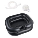 Portable Inflatable Hair Washing Basin 52 x 58 x 19 cm for Washing Hair at the Bedside with Hose and Brush Lightweight Rinsing Basin for Hair 1