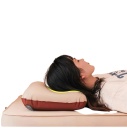 Portable Self-Inflating Pillow 46 x 30 x 9 cm 3D Ultralight Travel Pillow Camping Sleeping Inflatable Mat Compact Packing 15 x 22 cm 11