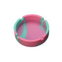 Portable Silicone Ashtray 8.3 cm Heat Resistant Round Soft Eco-friendly Ashtray for Home Office Hotel Bar 7