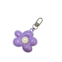 Portachiavi 5 cm Motivo floreale Lega metallica Anello metallico Carinissima decorazione per chiavi Zaino Borsa Regalo 9