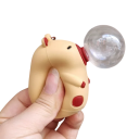 Portachiavi 6 cm Kapybara Antistress in Plastica Pendente per Chiavi Motivo Animale per Zaino Borsa 2