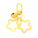 Portachiavi con stelle 2 cm Ciondolo in resina Decorazione scintillante per borsa Zaino Regalo 4