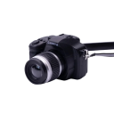 Portachiavi Fotocamera Plastica Metallo Flash Effetti Sonori Portachiavi Interattivo per Chiavi Borsa Zaino 4