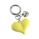 Portachiavi in Metallo a Forma di Cuore Portachiavi in Metallo con Anello Accessorio Elegante per Chiavi Borsa Zaino Regalo d'Amore 6