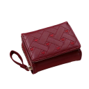 Portafoglio da donna con cuori elegante pratico e compatto con spazio per 8 carte, scomparto per banconote e doppio scomparto per monete con zip 1