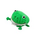 Portafoglio di peluche ninja rana 10 x 10,5 cm Portafoglio anime per monete Materiale PP Regalo per Halloween Gioco di ruolo Festa per bambini 2