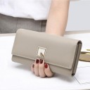 Portafoglio in pelle da donna M248 5