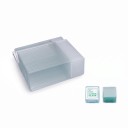 Portaobjetos de microscopio 50 portaobjetos con bordes pulidos y 100 cubreobjetos 24 x 24 mm pre-limpiados para biología y laboratorio escolar 9
