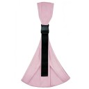 Porte-bébé pour nouveau-nés à porter sur l'épaule avec sangle réglable de 130 à 180 cm et poche en éventail de 50 cm de large avec boucle 6
